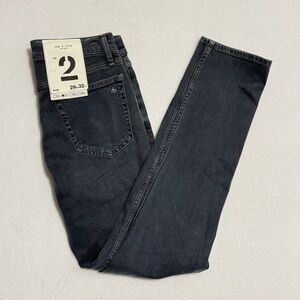 rag & bone Women's Dark Gray Jeans Size 29